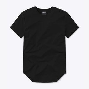 Cuts Clothing Black Short Sleeve Tee